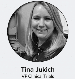 VP Clinical Trials Tina Jukich