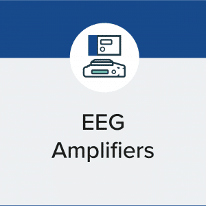 EEG amplifier page button