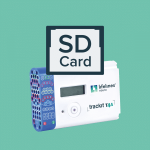 trackit t4a SD card data management guide