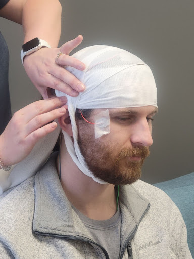 EEG head wrap part 6