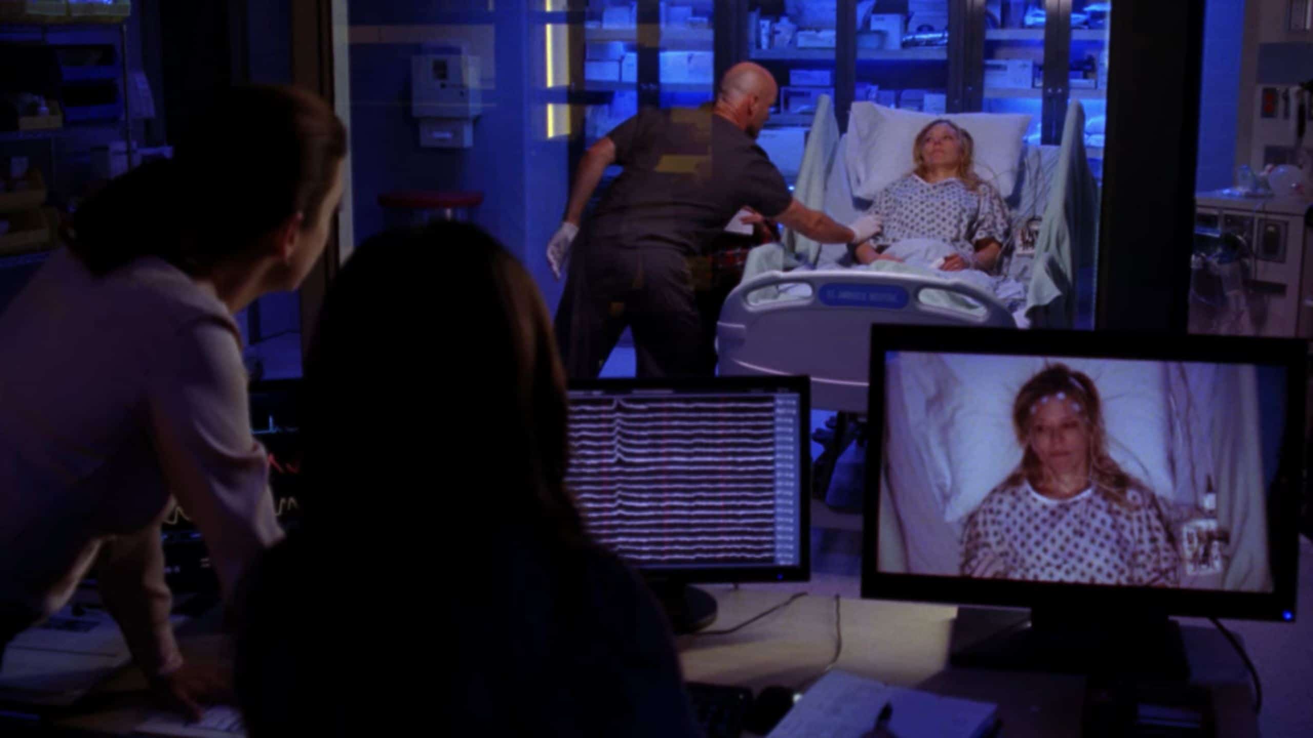epilepsy monitoring unit in a TV show