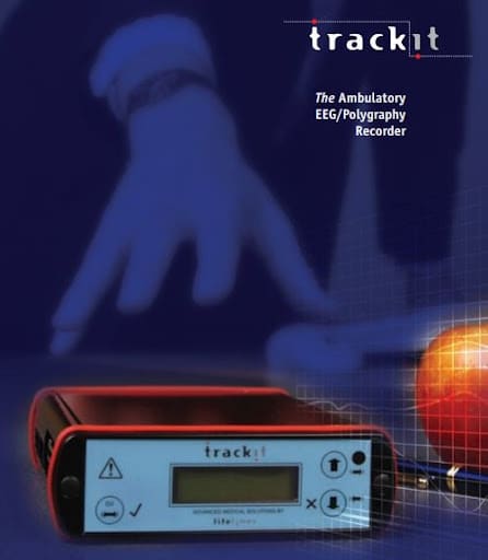 Early promotional material Trackit